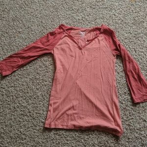 Old navy orange base ball t shirt